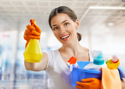 Local cleaners preparing a property for handover in Camden Town