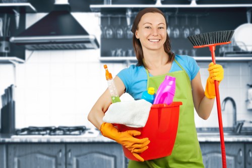 Deep cleaning oven racks, shelves, and interior surfaces in a Camden Town kitchen