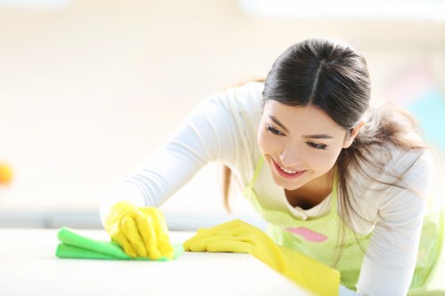 Detailed kitchen and bathroom cleaning in a Camden Town flat