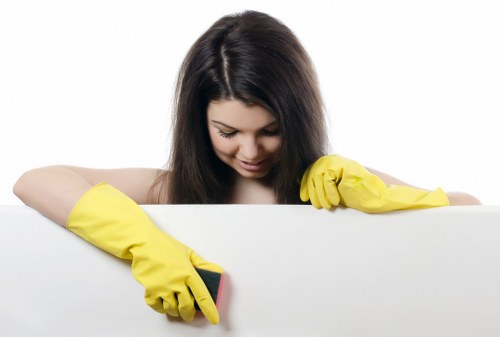 Finishing touches for after builders cleaning in Camden Town